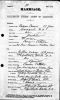 Marriage Record of Josephine Boudreau and Onésime Cormier